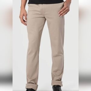 Men's True Classic. Khaki Color Chino Comfort Pants. 36/32